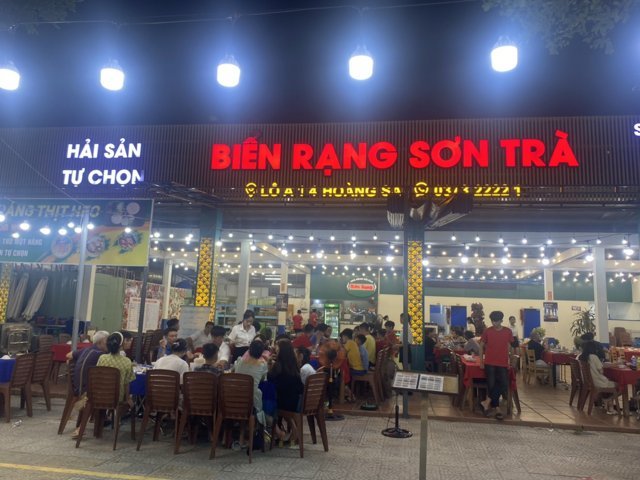 Nhà hàng biển Rạng SƠn Trà là nhà hàng bình dân nhất