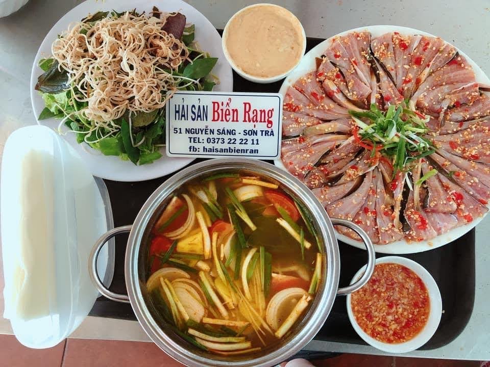 Cá đuối phi lê nhúng dấm