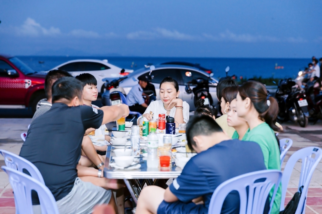 Không gian ngoài trời mát mẻ