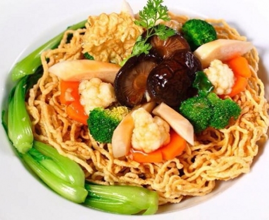 Mỳ xào nấm