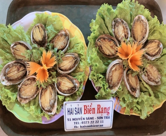 Bào ngư nướng mộc