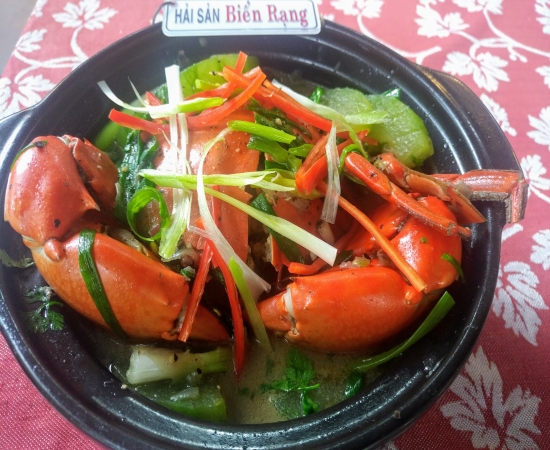 Cua nấu bí đao