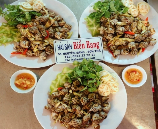 Ốc hương hấp sả