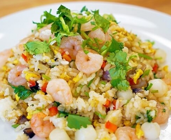 Cơm chiên hải sản